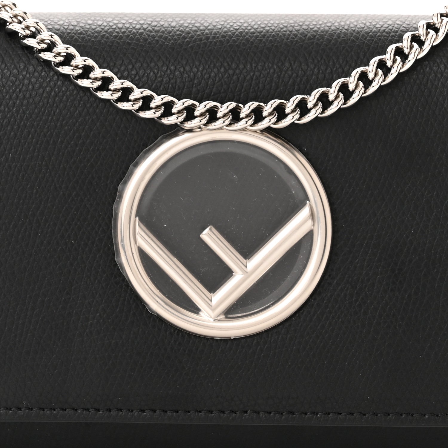 Fendi Vitello Cruise F is Fendi Wallet On Chain Black 8 of 11