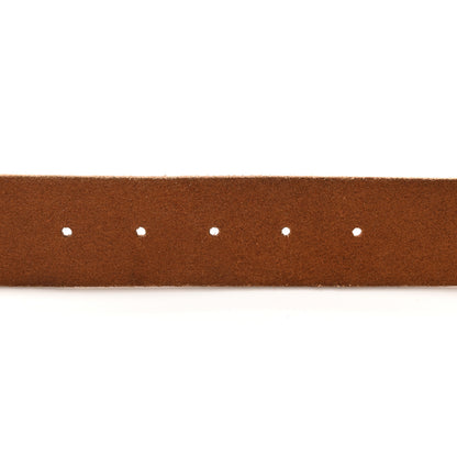 Gucci Cuoio Toscano Nickel Double Double G 40mm Belt 90 36 Cuir 5 of 14