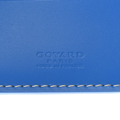 Goyard Goyardine Card Case Sky Blue 6 of 7