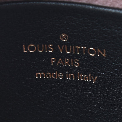 Louis Vuitton Lambskin Embossed Monogram Speedy 22 Bandouliere Black 6 of 8
