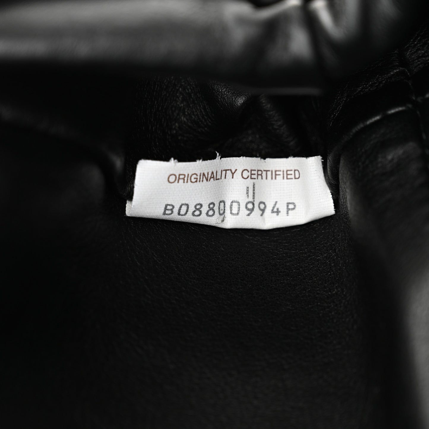 Butter Calfskin The Mini Pouch Black