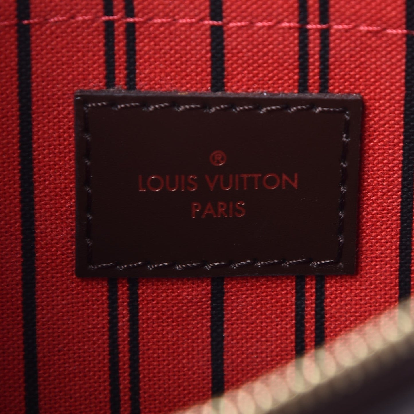 Damier Ebene Neverfull MM GM Pochette