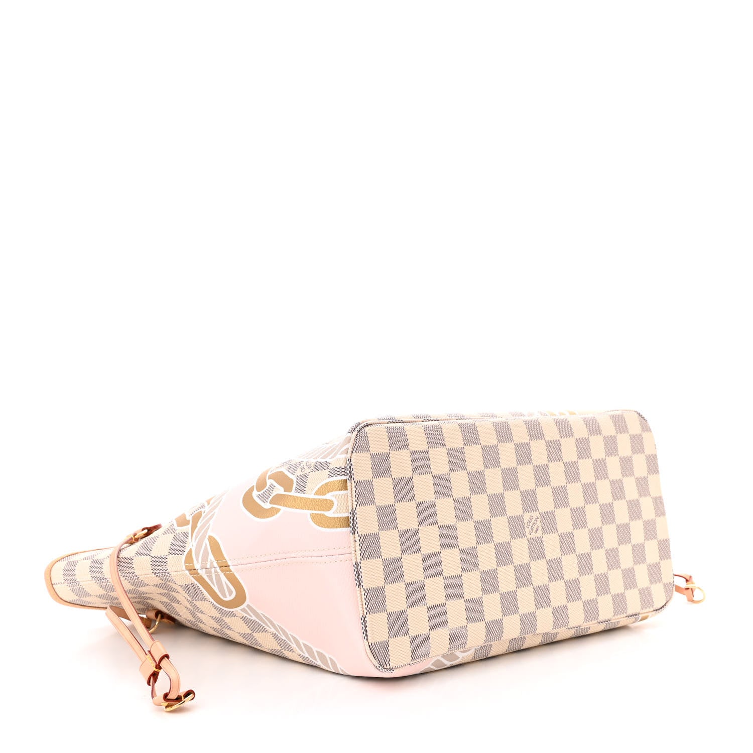 Louis Vuitton Damier Azur Nautical Neverfull MM 5 of 10