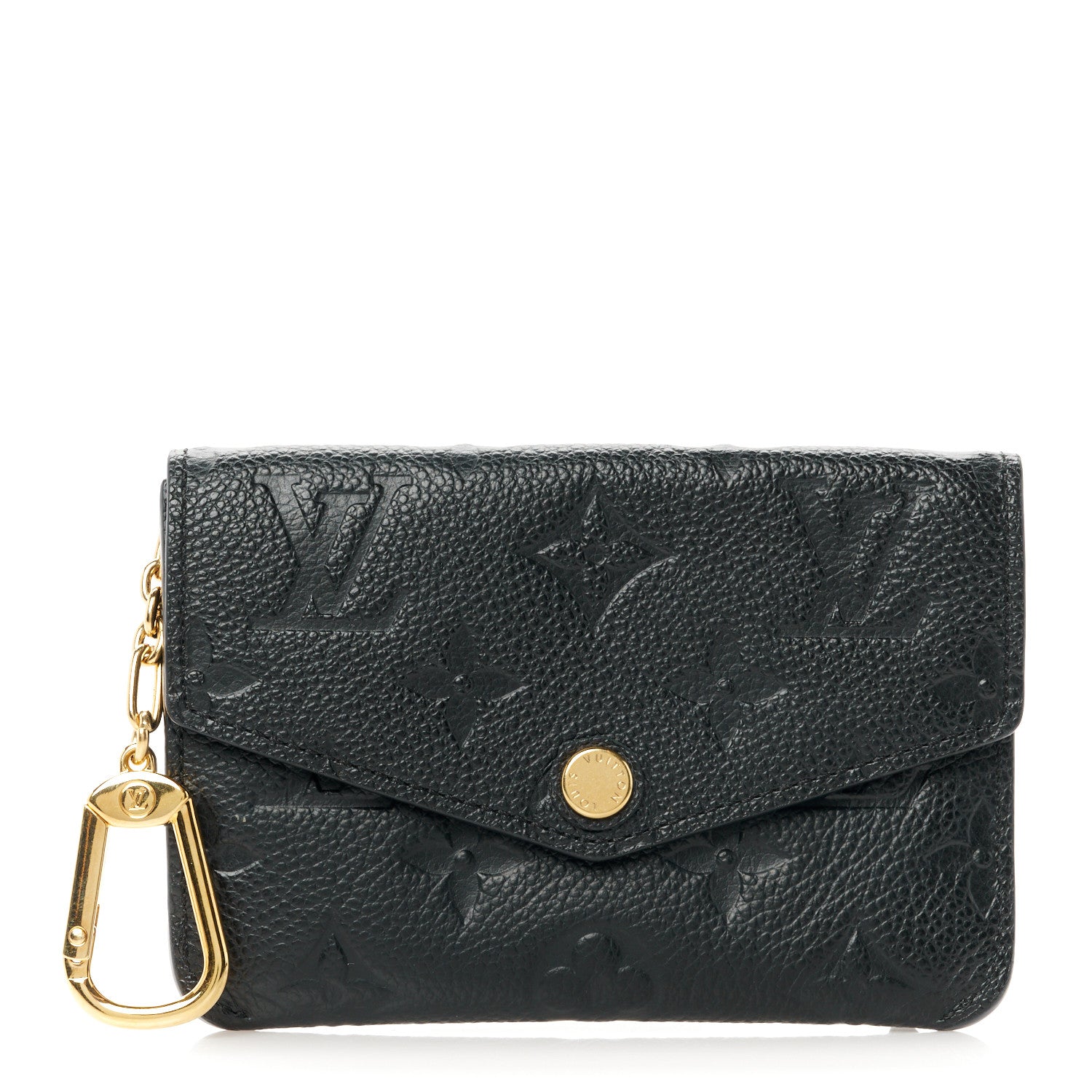 Louis Vuitton Empreinte Key Pouch Black 1 of 8