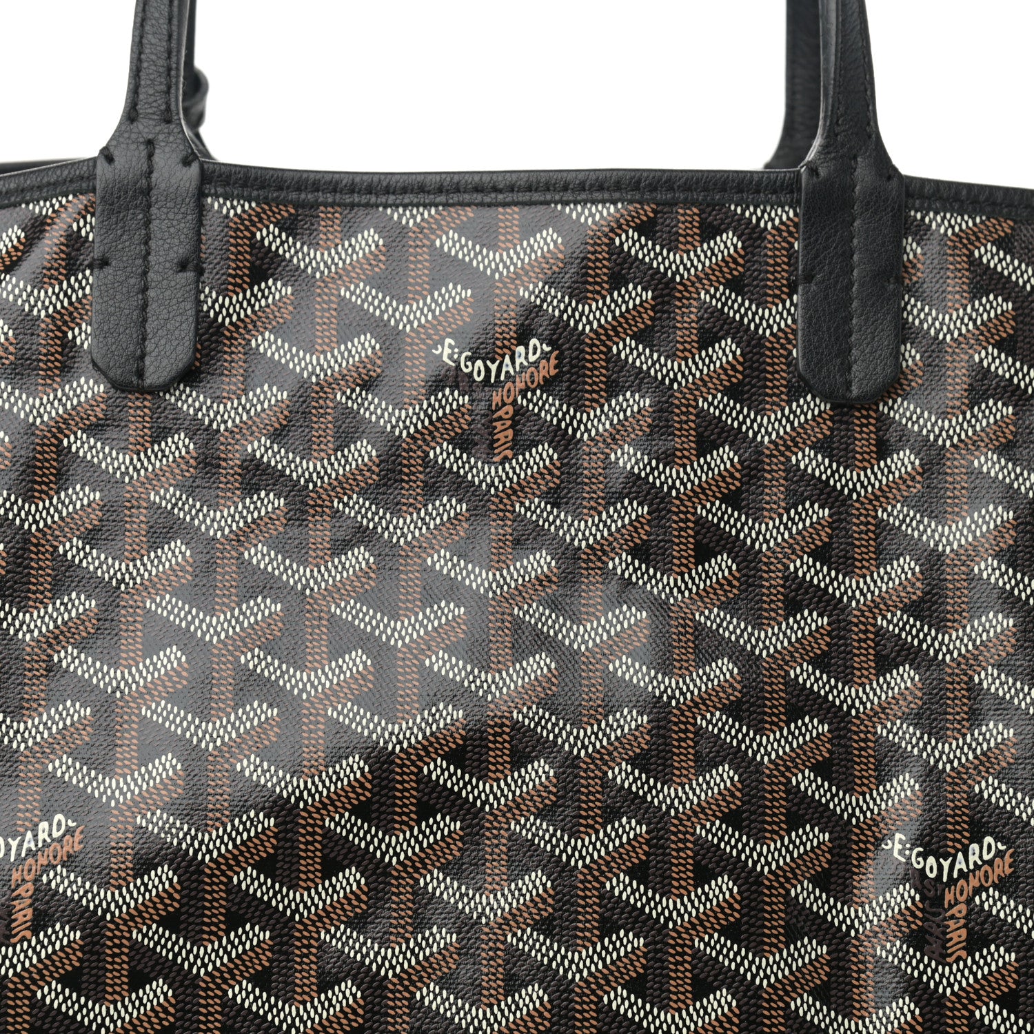 Goyard Goyardine Saint Louis PM Black 8 of 15