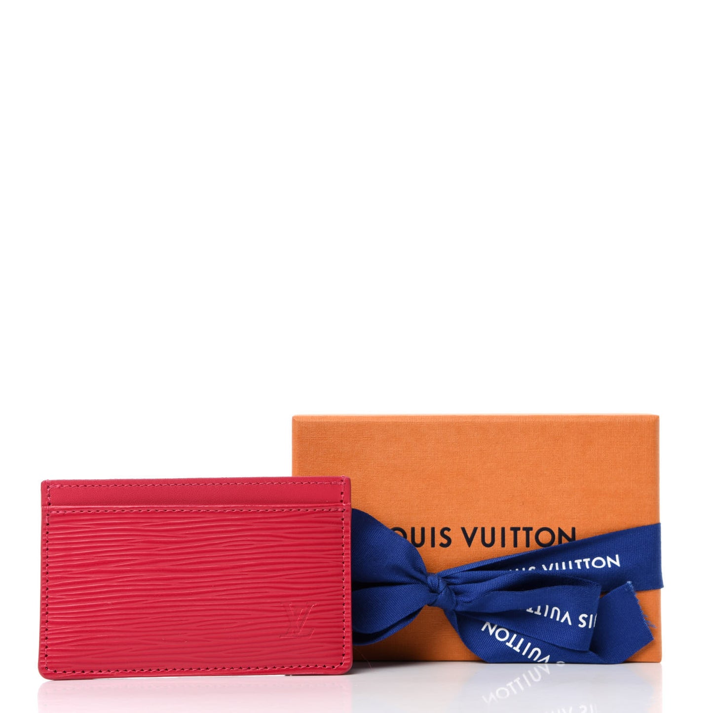 Epi Card Holder Fuchsia