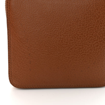 Hermes Buffle Gala Silky Pop La Danse du Cheval Marwari Shopper Tote Marron 16 of 17