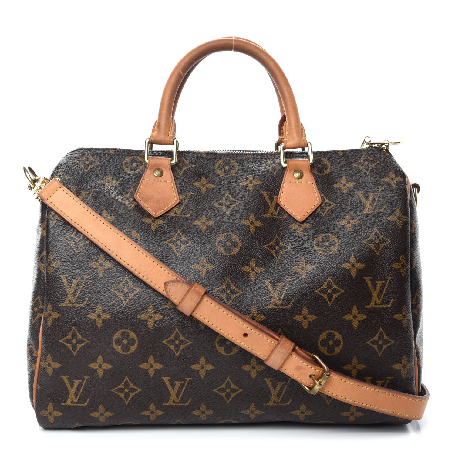 Louis Vuitton Monogram Speedy Bandouliere 30 1 of 10
