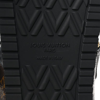 Louis Vuitton Monogram Bom Dia Mule Sandals 40 Black 8 of 9