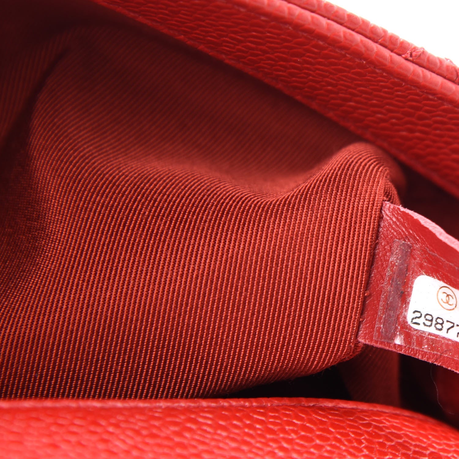 Chanel Caviar Quilted Mini Incognito Square Flap Red 9 of 10