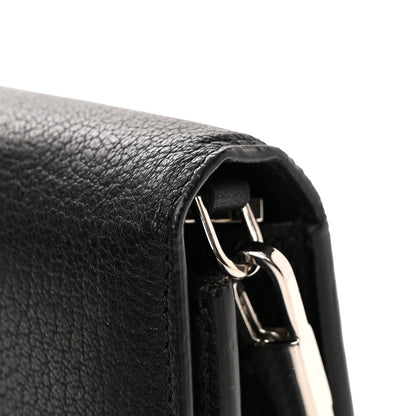 Givenchy Sugar Goatskin Pandora Chain Wallet Black 11 of 11