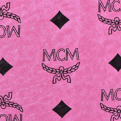 MCM Visetos Rabbit Pouch Pink 9 of 11