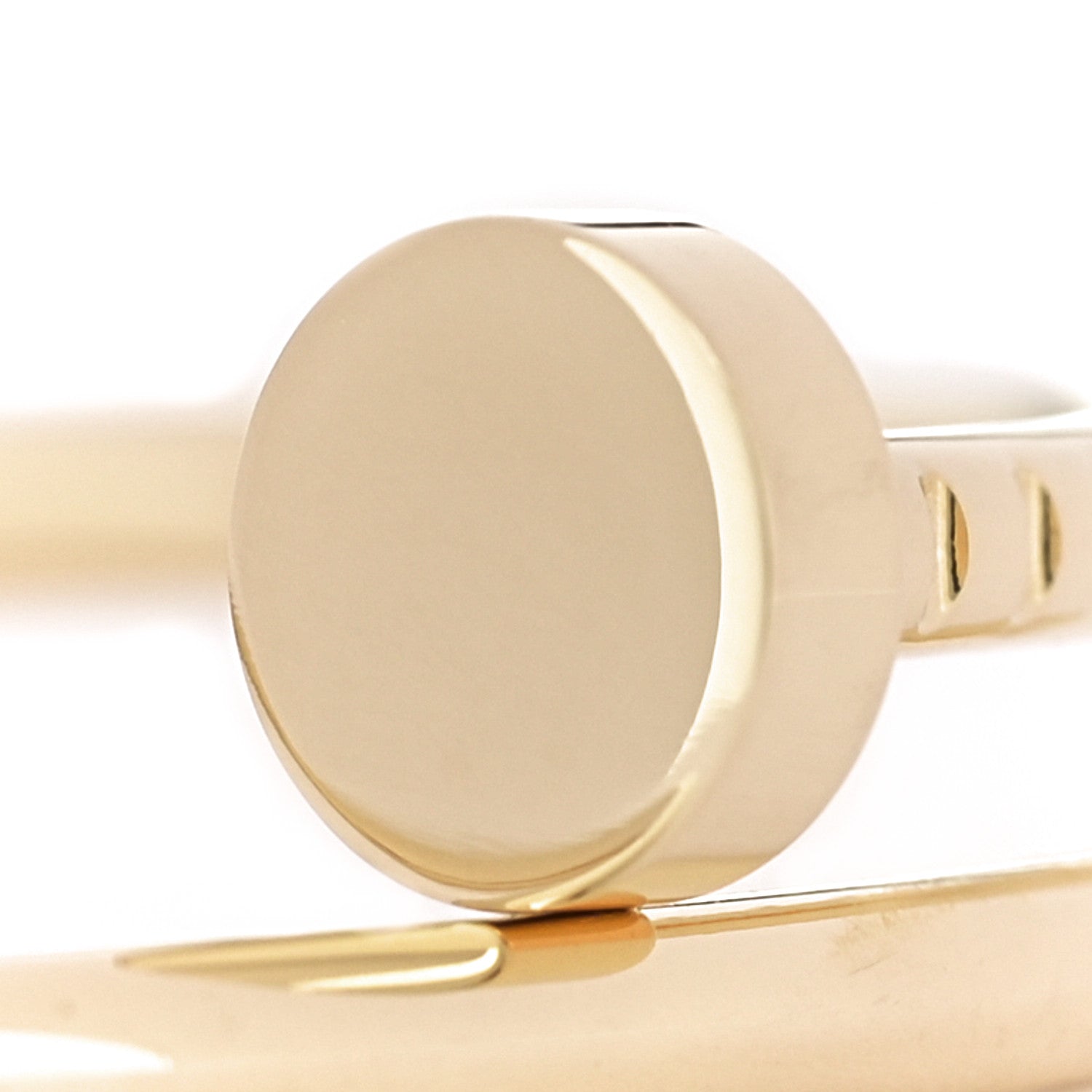 Cartier 18K Yellow Gold Small Juste Un Clou Bracelet 15 4 of 5