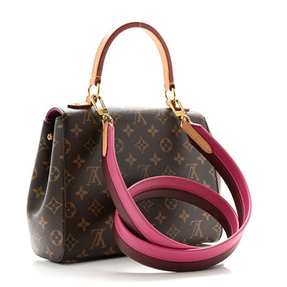 Louis Vuitton Monogram Cluny BB Bordeaux Fuchsia 3 of 12