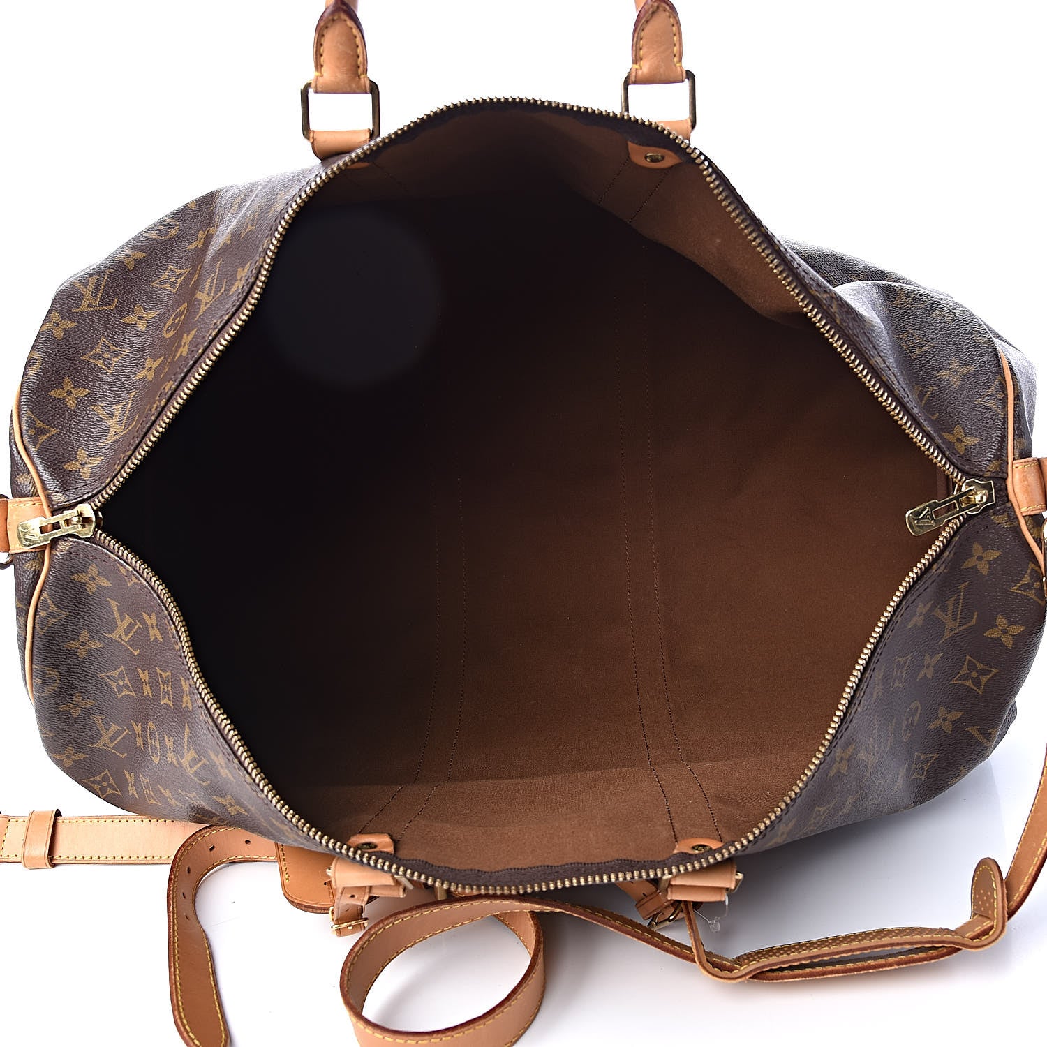 Louis Vuitton Monogram Keepall Bandouliere 55 5 of 17