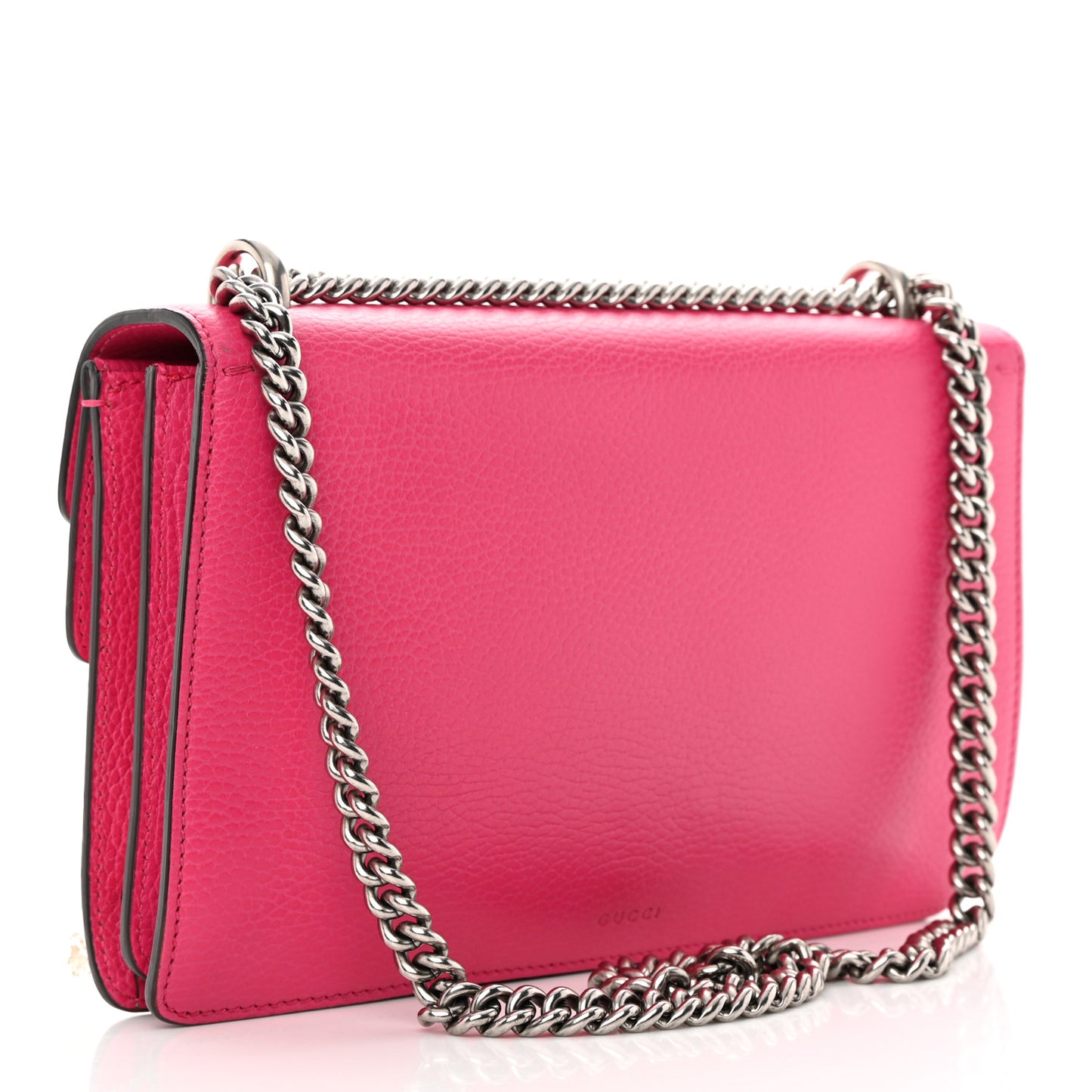 Dollar Calfskin Small Dionysus Shoulder Bag Box Pink