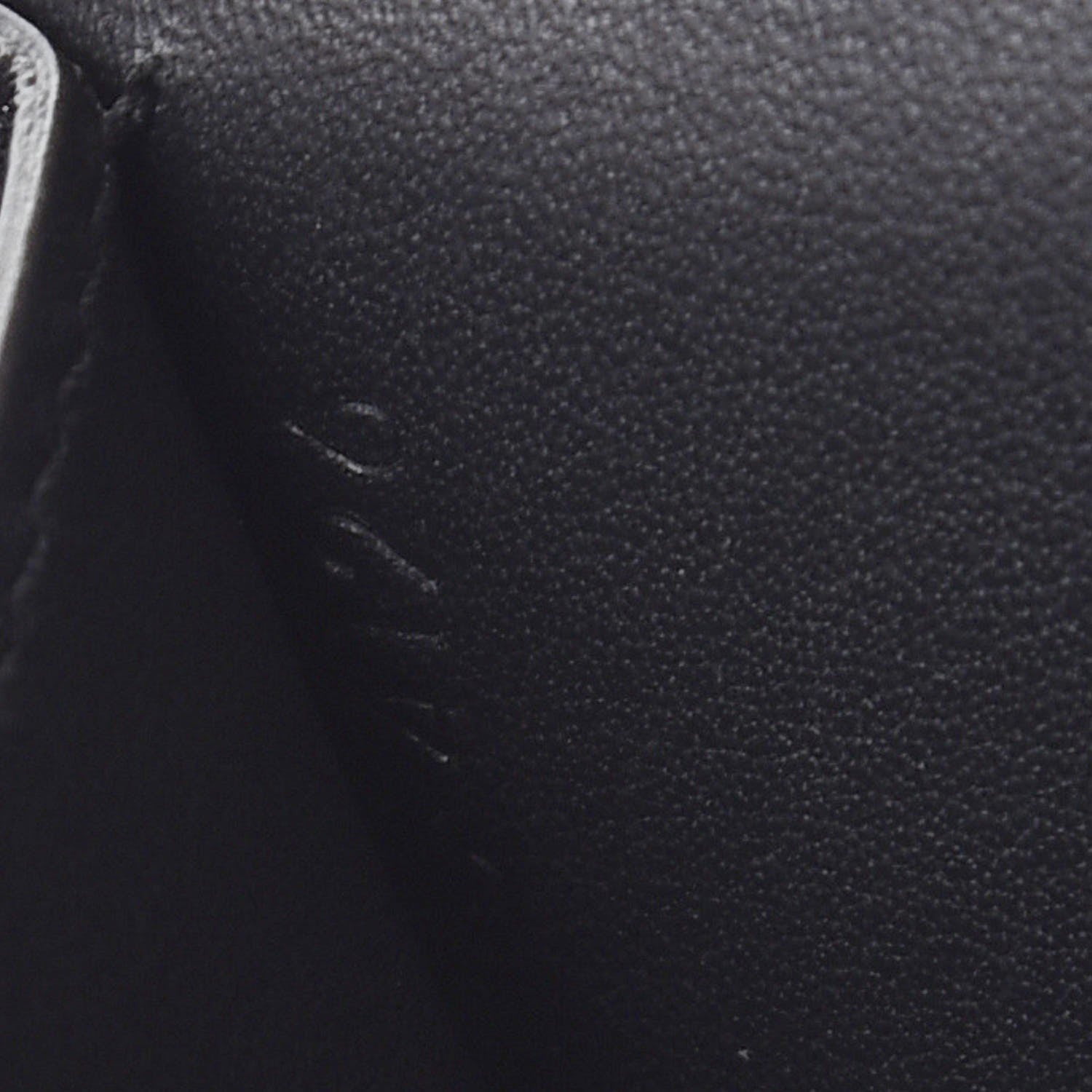 Celine Grained Calfskin Large Trotteur Multifunction Flap Wallet Black 8 of 9