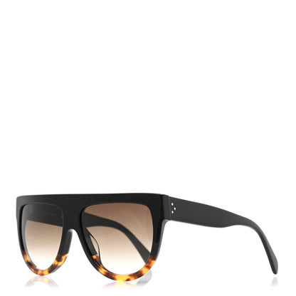 Celine Shadow Sunglasses CL 41026/S Black Havana 1 of 6