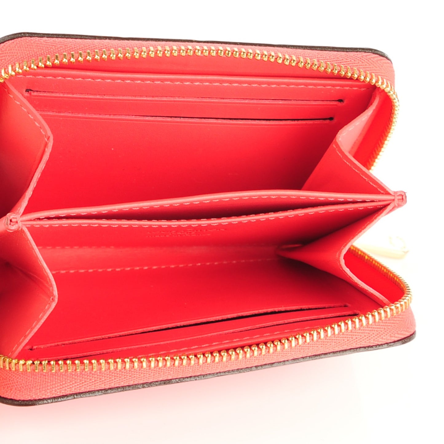 Vernis Zippy Coin Purse Wallet Rose Litchi