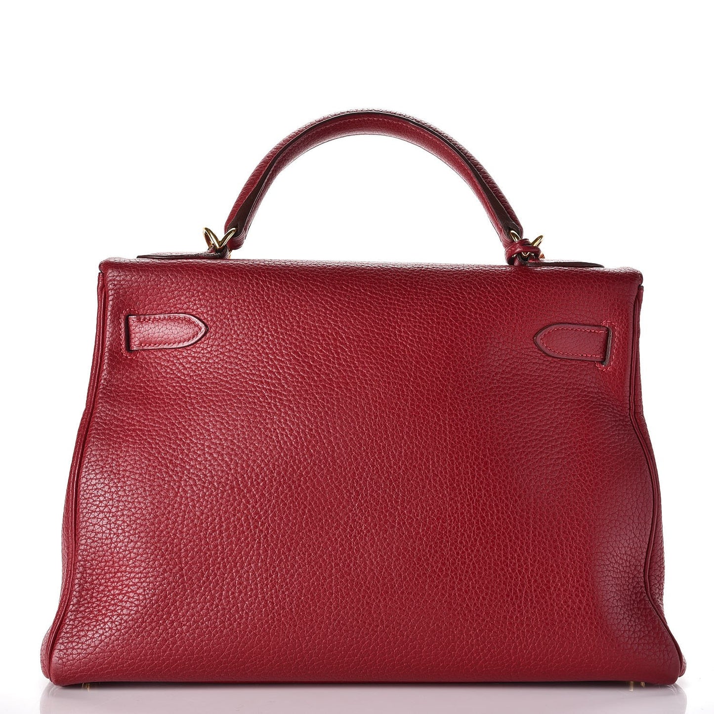 Taurillon Clemence Retourne Kelly 32 Rouge Garance