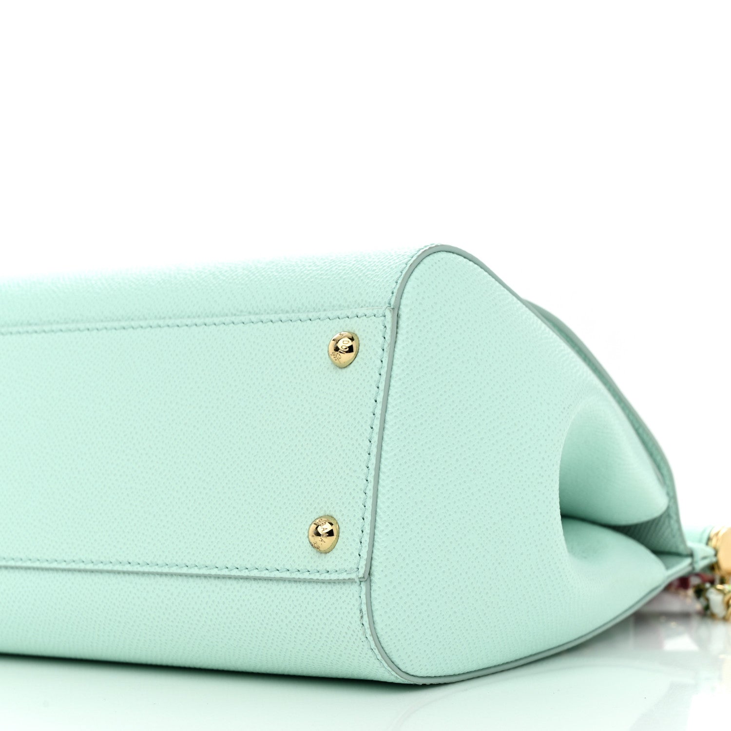 Dolce & Gabbana Dauphine Miss Sicily Satchel With Scarf Azure 10 of 10