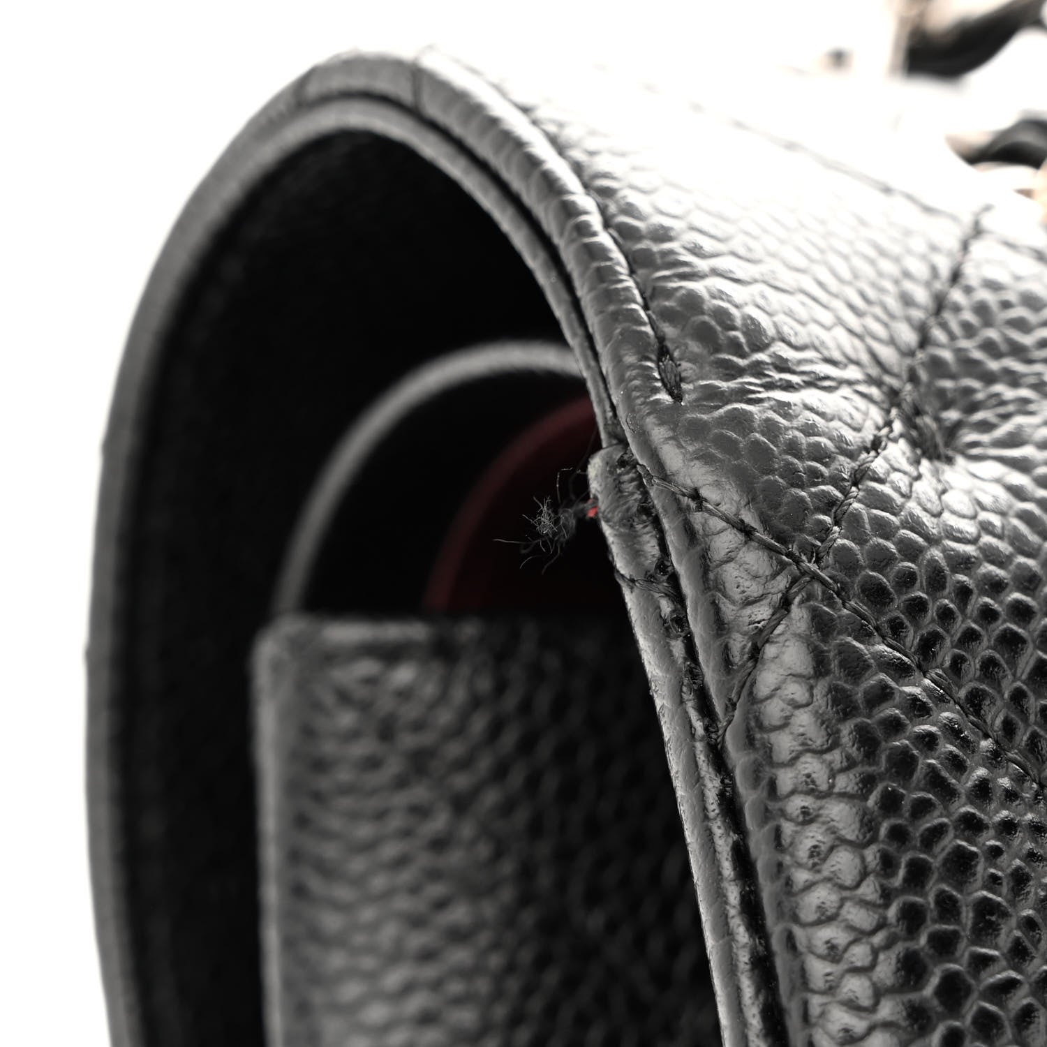 Chanel Caviar Quilted Maxi Double Flap Black 14 of 17