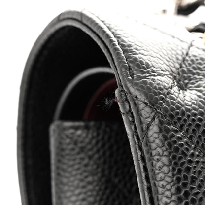 Chanel Caviar Quilted Maxi Double Flap Black 14 of 17