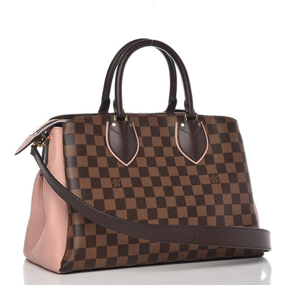 Louis Vuitton Cuir Taurillon Damier Ebene Normandy Magnolia 4 of 13