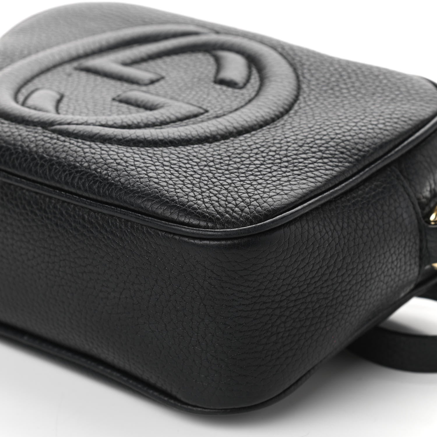 Gucci Pebbled Calfskin Small Soho Disco Bag Black 17 of 17