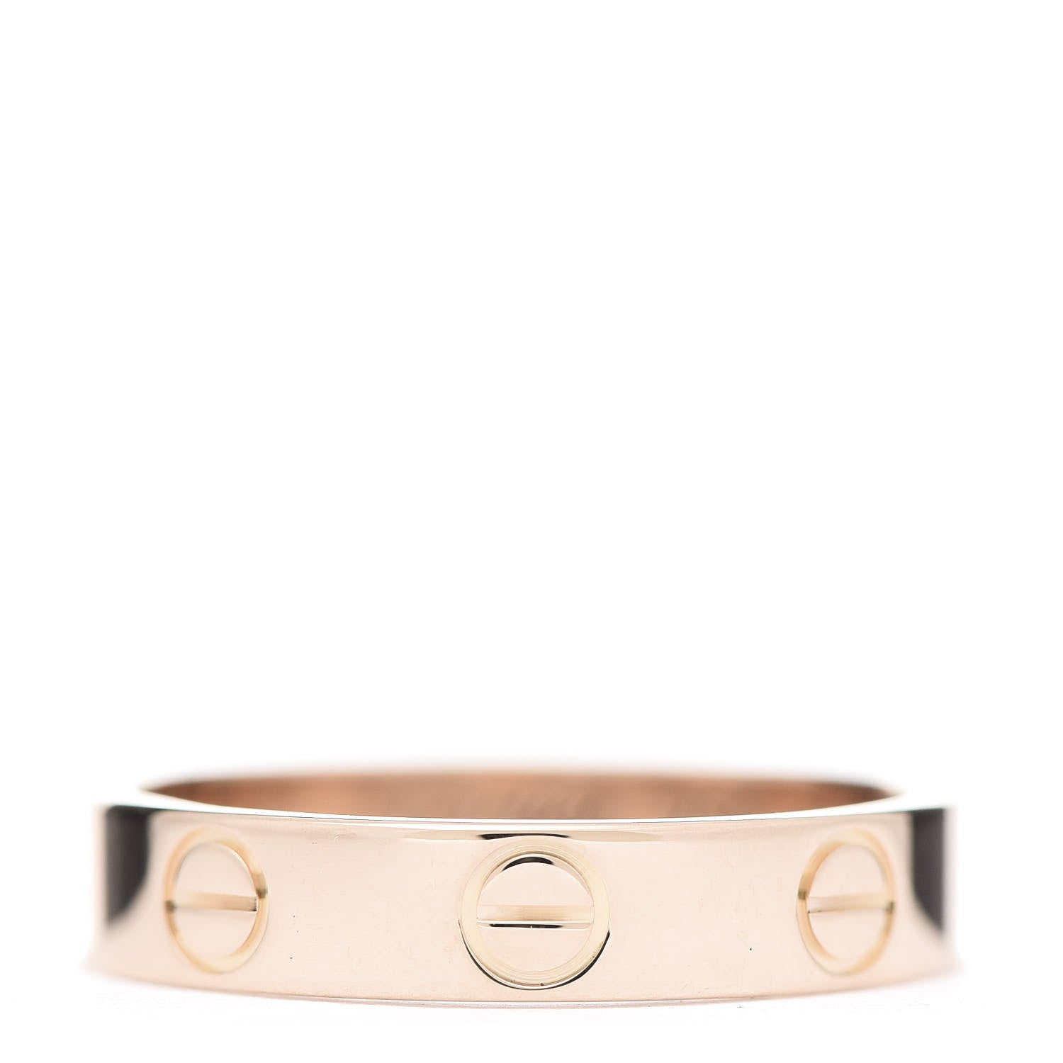 Cartier 18K Pink Gold 3.5mm LOVE Wedding Band Ring 49 5 1 of 4