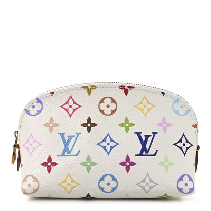 Louis Vuitton LV x TM Monogram Multicolor Cosmetic Pouch PM White 1 of 6
