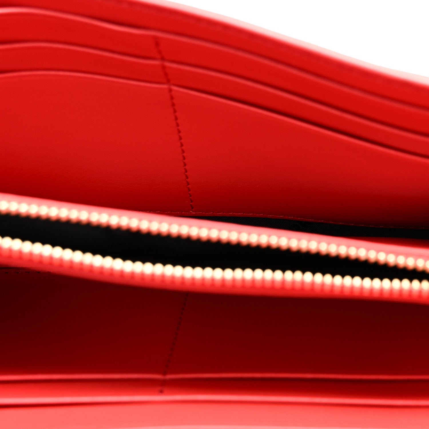 Burberry Calfskin Logo Hazelmere Wallet With Detachable Strap Red 5 of 9