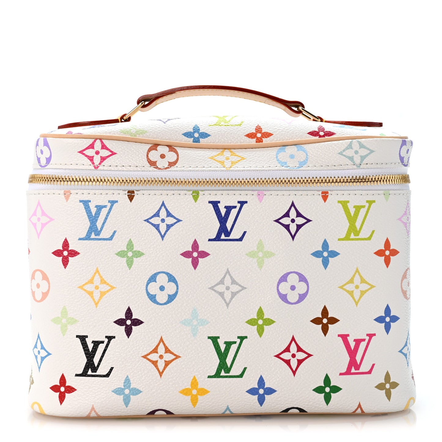 LV X TM Monogram Multicolor Nice BB White