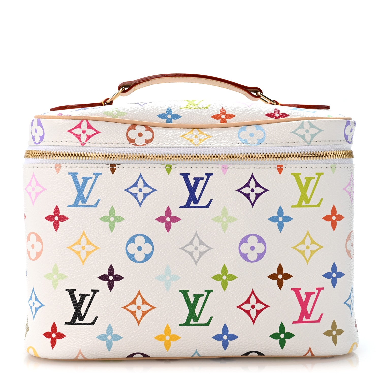 Louis Vuitton LV X TM Monogram Multicolor Nice BB White 1 of 7