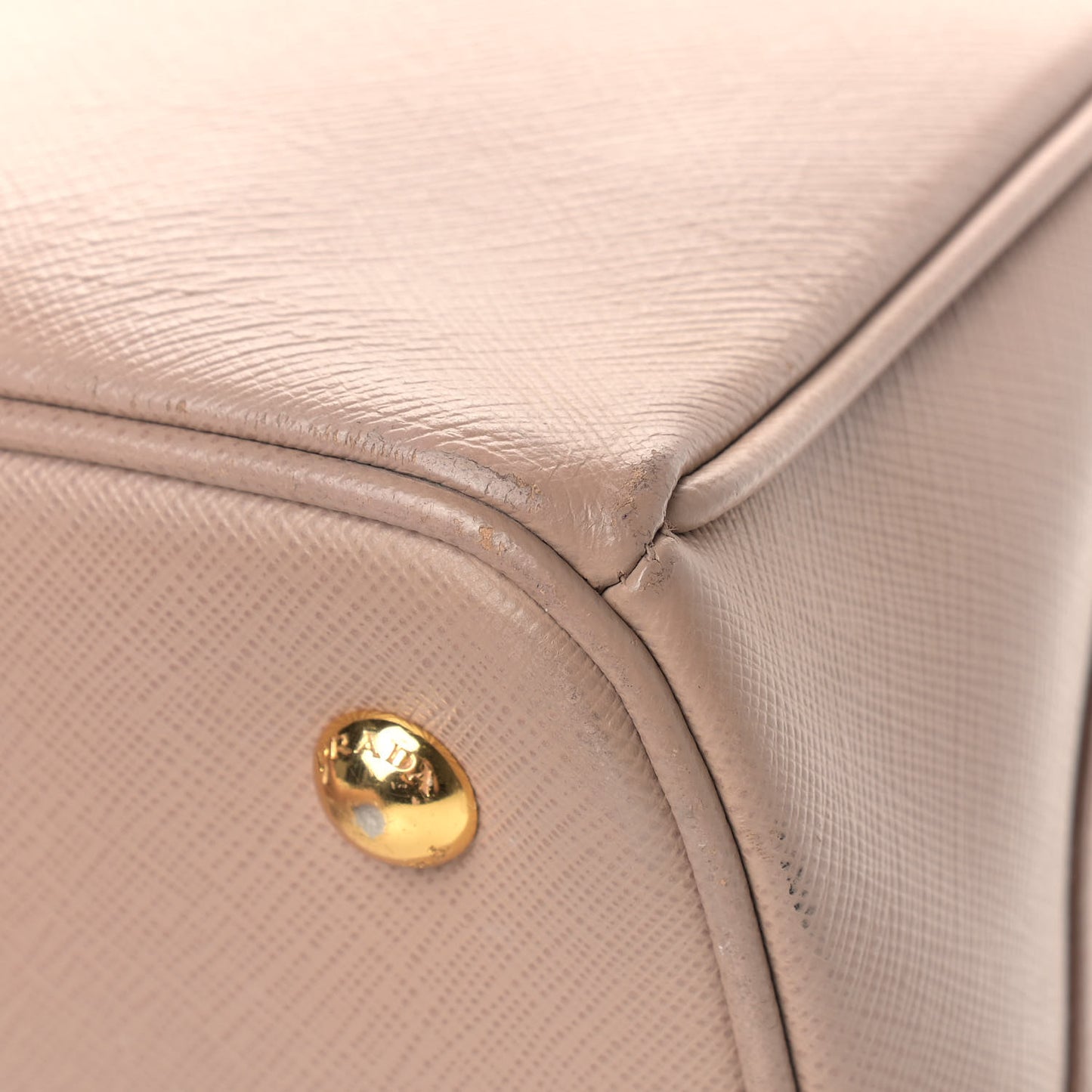 Saffiano Lux Small Tote Cammeo