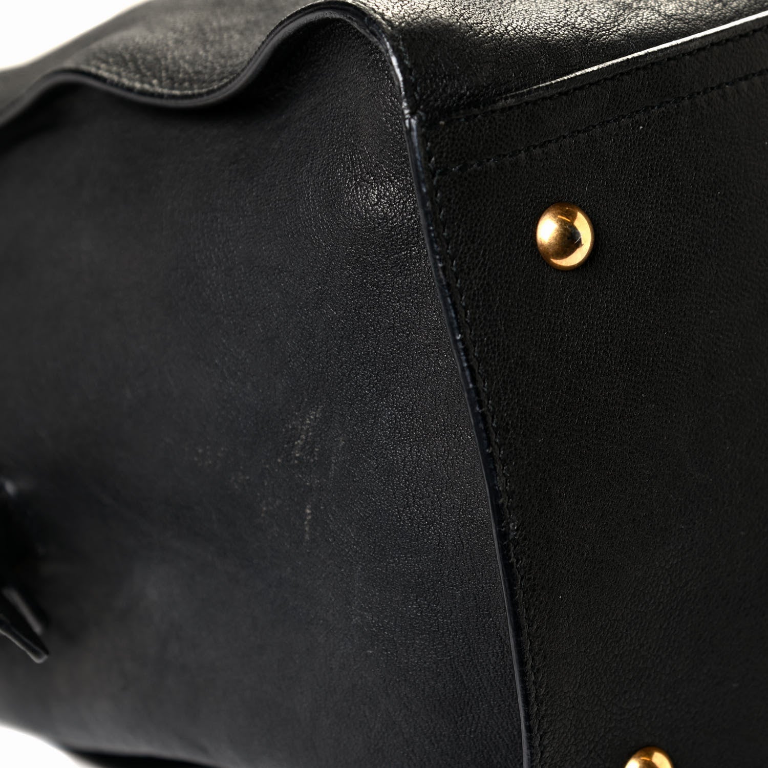 Saint Laurent Sheepskin Large Cabas ChYc Black 6 of 7