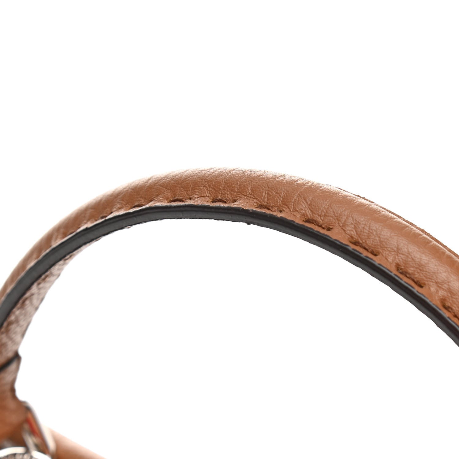 Fendi Cuoio Romano Selleria Bi-Color Medium Peekaboo Iconic Satchel Mou Deserto 13 of 16