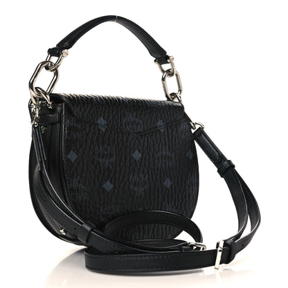 MCM Visetos Mini Patricia Crossbody Bag Black 2 of 7