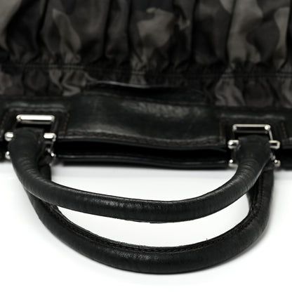 Prada Tessuto Nylon Gaufre Camouflage Tote Fumo 17 of 17