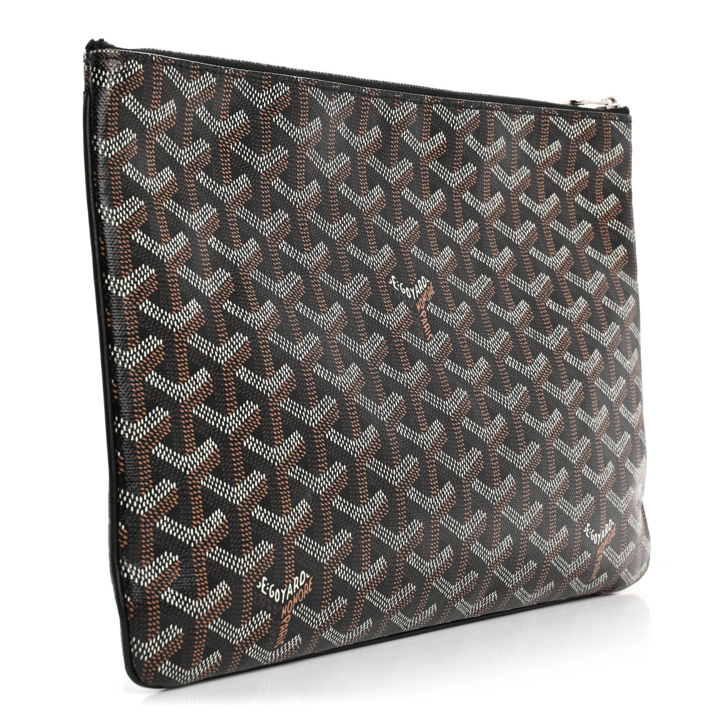 Goyard Goyardine Senat Pochette MM Black 3 of 9