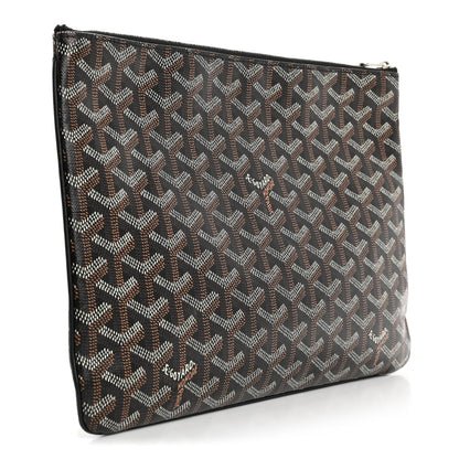 Goyard Goyardine Senat Pochette MM Black 3 of 9