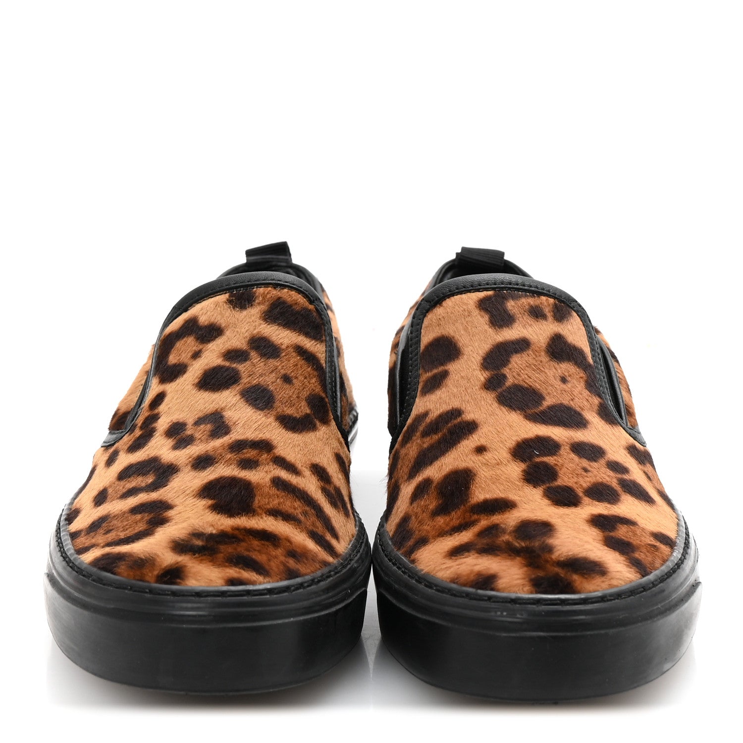 Gucci Pony Hair Jaguar Print Slip On Sneakers 36.5 3 of 10