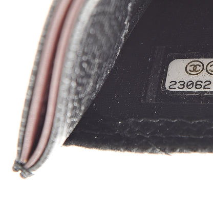 Chanel Caviar Quilted Card Holder Black 8 of 9