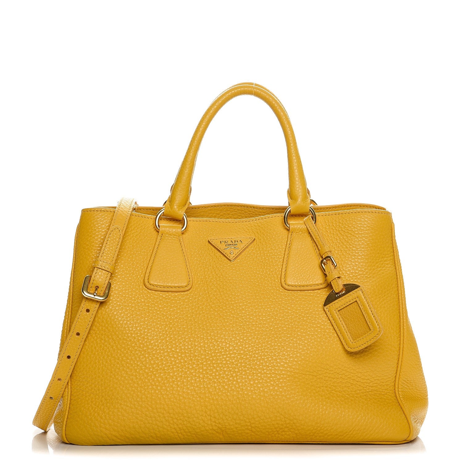 Prada Vitello Daino Tote Mimosa 1 of 13