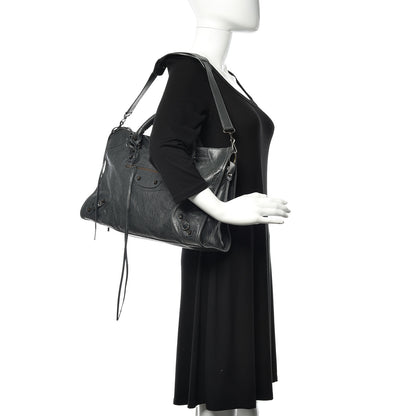 Balenciaga Agneau Classic Hardware City Anthracite 2 of 8
