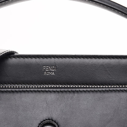Fendi Vitello Baltico Dolce DotCom Satchel Black 10 of 10
