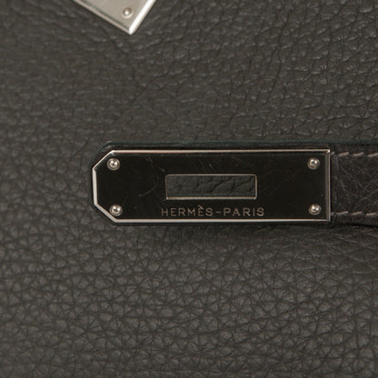Hermes Taurillon Clemence Kelly Retourne 35 Graphite 9 of 27