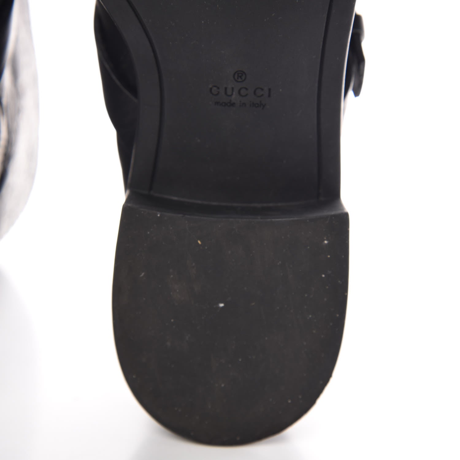 Gucci Guccissima Short Zip Boots 37 Black 11 of 11