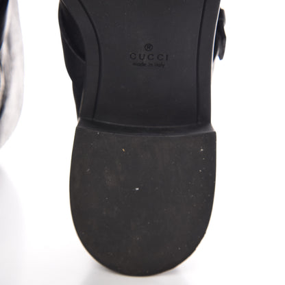 Gucci Guccissima Short Zip Boots 37 Black 11 of 11