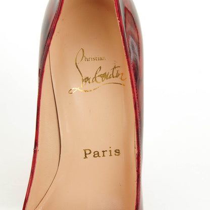 Christian Louboutin Patent Decollette 868 100 Pumps 35.5 Red Karey 7 of 7